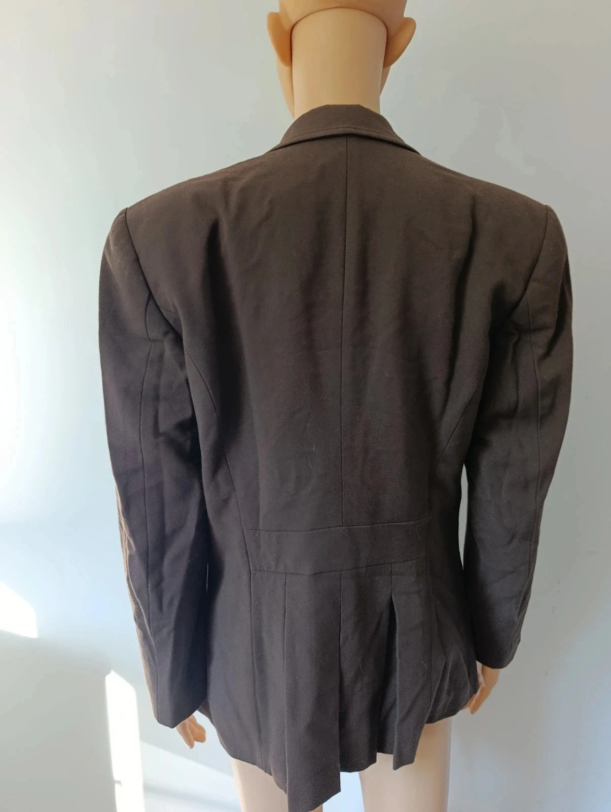 Blazer Benetton vintage marrón chocolate Made in Italy T40 – photo 7